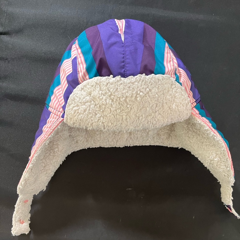 Patagonia kids snow hat fleece lined